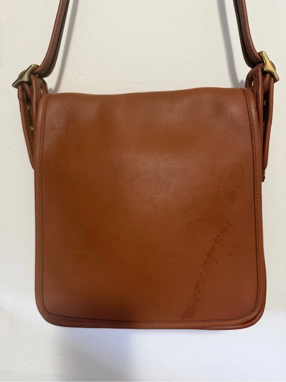 Coach Vintage Leather Crossbody Bag - Tan
